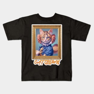 Cat Clown,Cat Joker,Cat Miaw Lover Kids T-Shirt